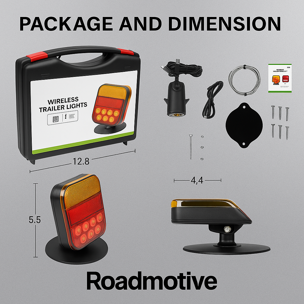 Roadmotive™ wireless trailer lights